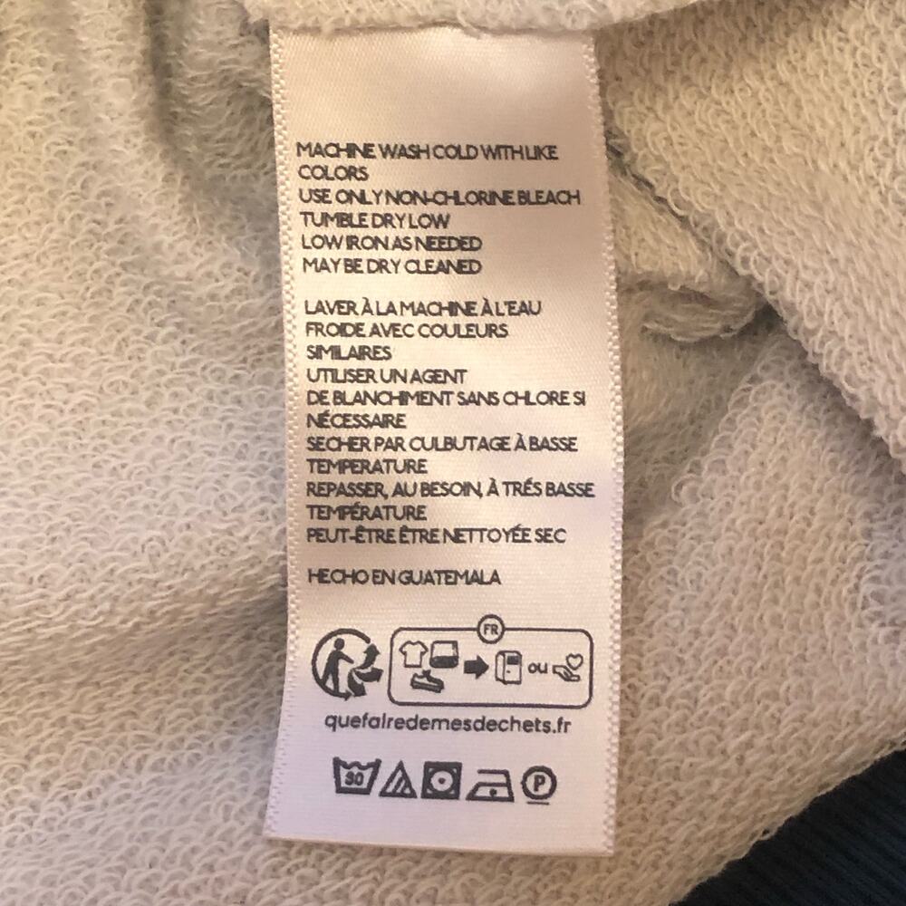 NWOT We the Free / Free People Classic Crew Colorblock Sweatshirt in Tea Combo - Picture 12 of 14